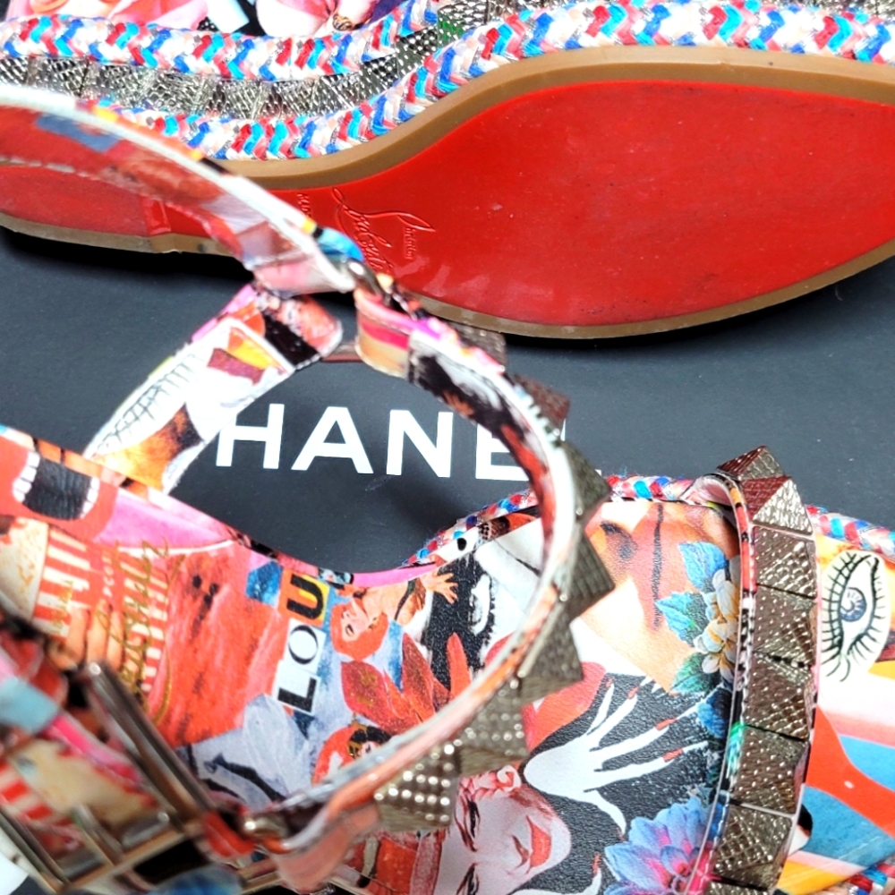 Authentic Christian Louboutin Wedges